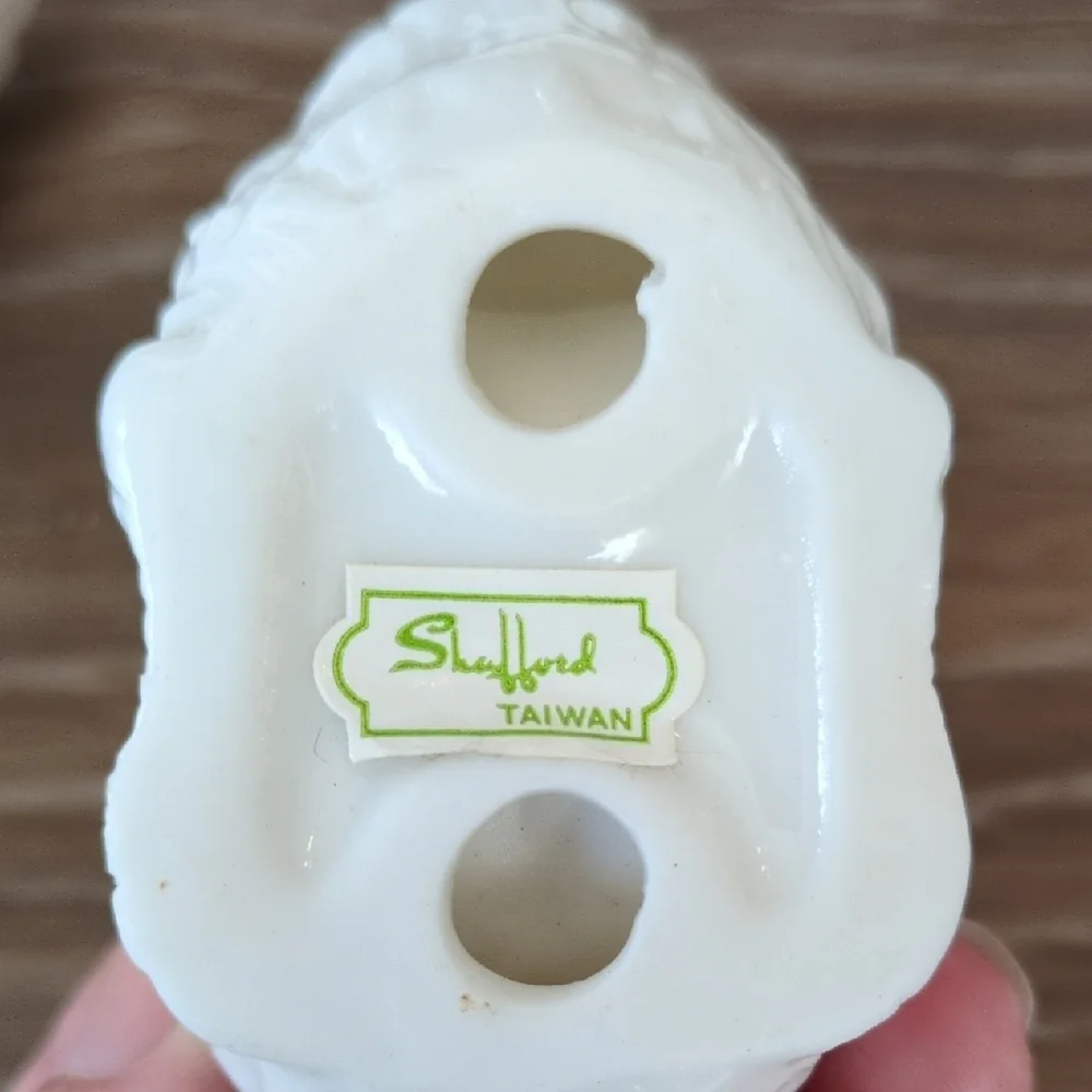 Vintage Shefford White Ceramic Duck Dining Napkin Holders - Table‎ Decor